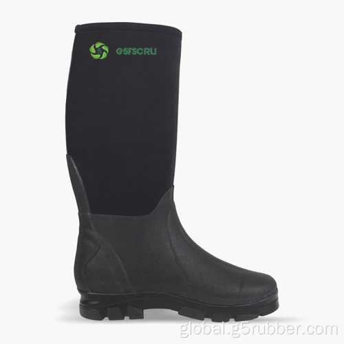 Neoprene Rubber Boots for Men 5.5mm Neoprene Insulated